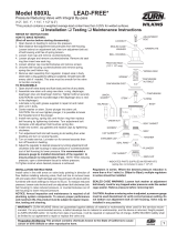 Zurn-Wilkins 112-600XL Installation guide