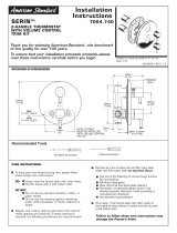 American Standard T064740.002 Installation guide