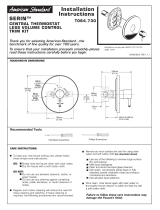 American Standard T064.730.002 Installation guide