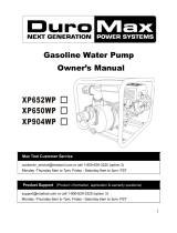 DUROMAX XP652WP Operating instructions