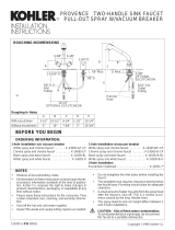 Kohler K-14511-CP Installation guide