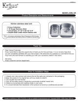 KRAUS KBU25 Installation guide