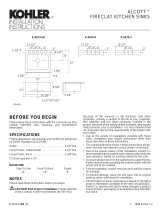 Kohler K-14572-FC-0 Installation guide