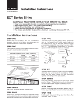 Elkay ECTRU12179 Installation guide