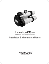 Hydrologic EVOLUTION-RO1000 Operating instructions