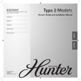 Hunter Fan 23843 User manual