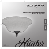 Hunter 21827 User manual