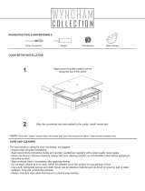 Wyndham Collection WCS1000ESWHGS1 Installation guide
