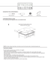 Wyndham Collection WCV220063ESWH Installation guide