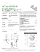 Symmons SLS-3610-STN Installation guide