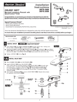 American Standard 3875.509.002 Installation guide