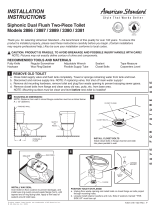 American Standard 2886.216.222 Installation guide