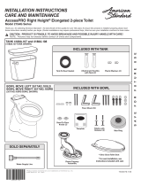 American Standard 3517AG100RS.020 Installation guide