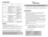 Whitehaus Collection WHMFL3351-EB-WH Installation guide
