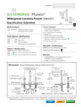 Symmons SLW-5312-STN Installation guide