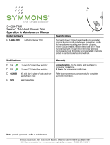 Symmons S-4304-STN-TRM Installation guide
