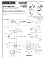 American Standard T420702.002 Installation guide