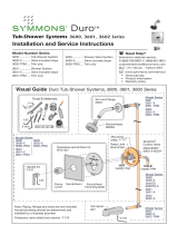 Symmons 3601-STN-TRM Installation guide