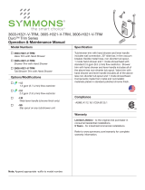 Symmons 3606-H321-V-STN Installation guide