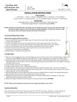 Barclay Products 4023-PL-CP Installation guide