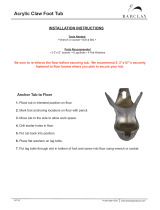 Barclay Products TKADTR60-WCP6 Installation guide