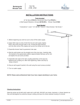 Barclay Products TKCTR60-CP5 Installation guide