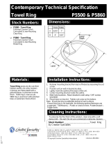 Moen P5860 Installation guide