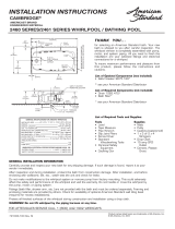 American Standard 2460028WC.020 Installation guide