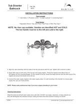 Barclay Products 4073-PL-CP Installation guide