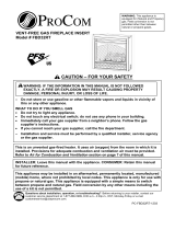 Procom PCFD32RT-M-HC Operating instructions