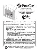 Procom PCFD32RT-M-MO User guide