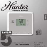 Hunter Fan 42122 User manual