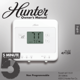 Hunter 47124 Owner's manual
