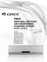 GREE NEO09HP115V1A User guide