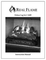 Real Flame 2609-B User manual