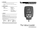 TPI 608 Operating instructions