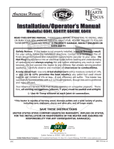 US Stove Company 6041I User manual