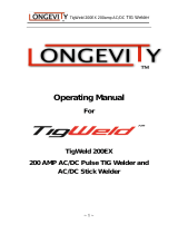 Longevity TigWeld 200EX Operating instructions