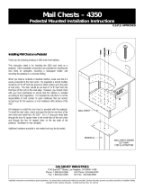 Salsbury Industries 4350SLV Installation guide
