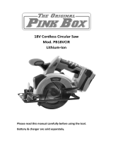 The Original Pink Box PB18VCIR User guide