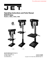 JET J-2530 Owner's manual