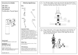 Speakman SEF-2001-8 Installation guide