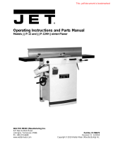JET 708475 Owner's manual