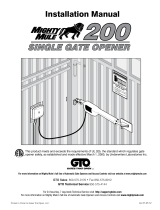 Mighty Mule FM200 Installation guide