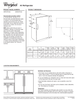 Whirlpool WSR57R18DM Installation guide