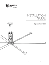 Big Ass Fans F-PF61-1401S34 Installation guide
