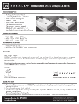 DECOLAV 1417-1-CWH Operating instructions