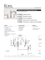 Rohl A1409LMAPC-2 User manual