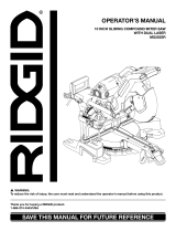 RIDGID MS255SR User guide
