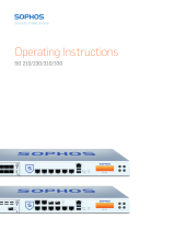 Sophos SG 210 Operating Instructions Manual